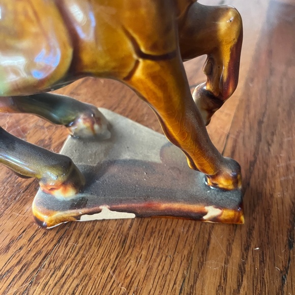 Vintage Ceramic Horse Figurine - Picture 4 of 9